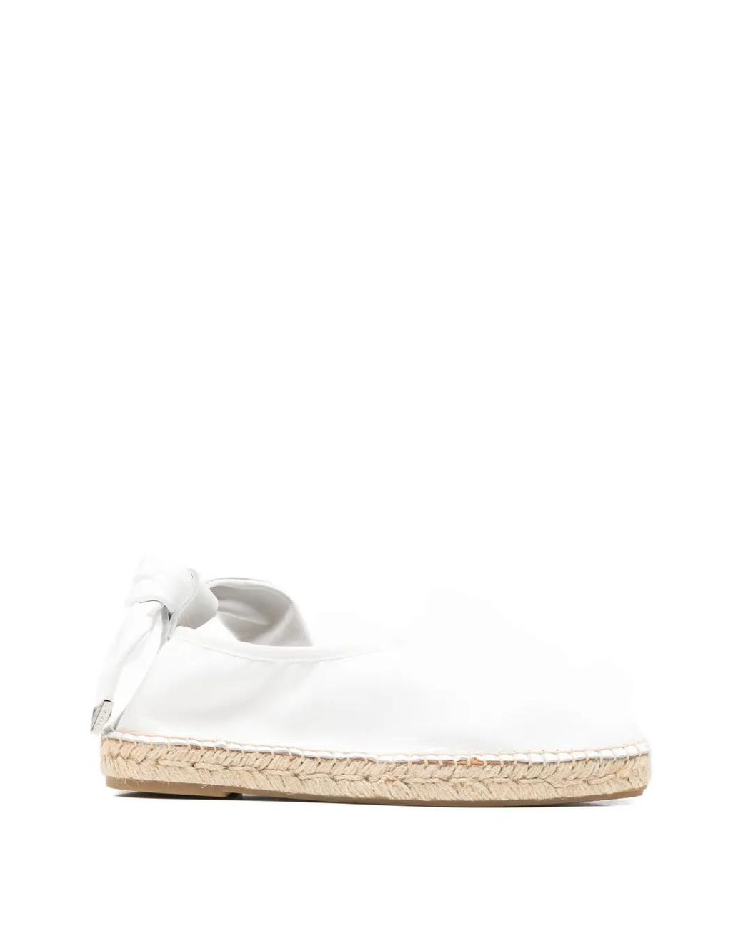 Toga White Knot-Detail Espadrilles