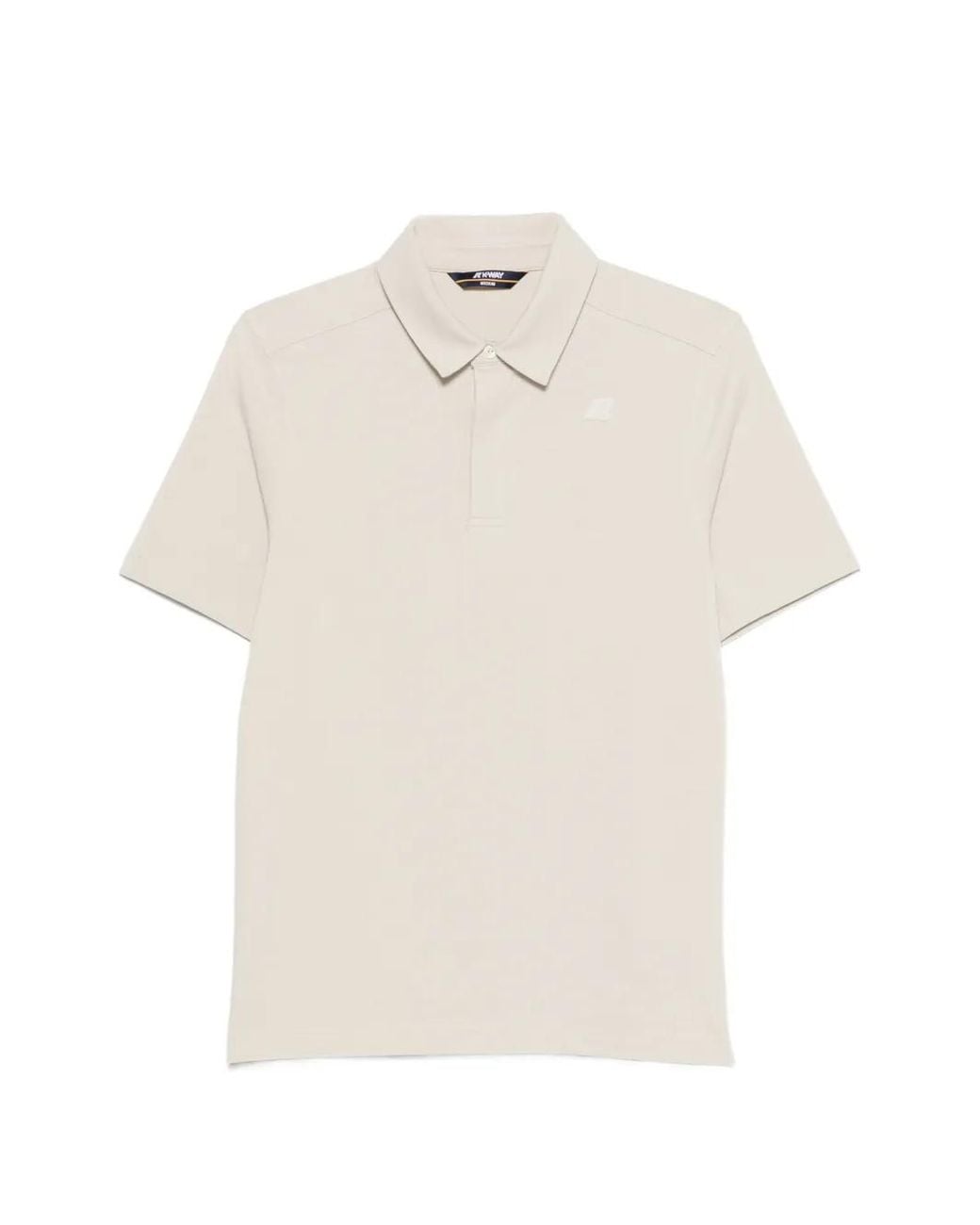 K-Way White Short-Sleeve Polo Shirt for men