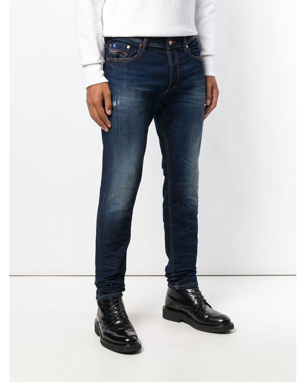 DIESEL Cotton Tepphar 069bm Jeans in 