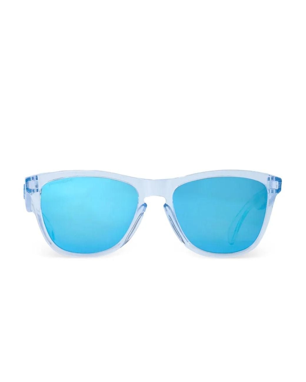 Oakley Blue Square-Frame Sunglasses