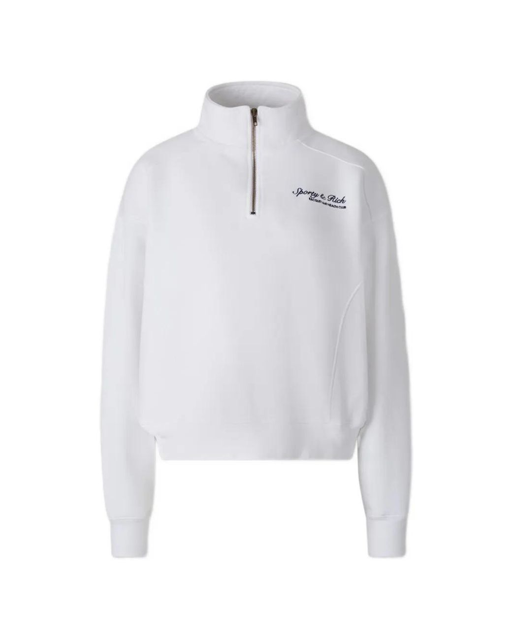 Sporty & Rich White Syracuse Sweatshirt