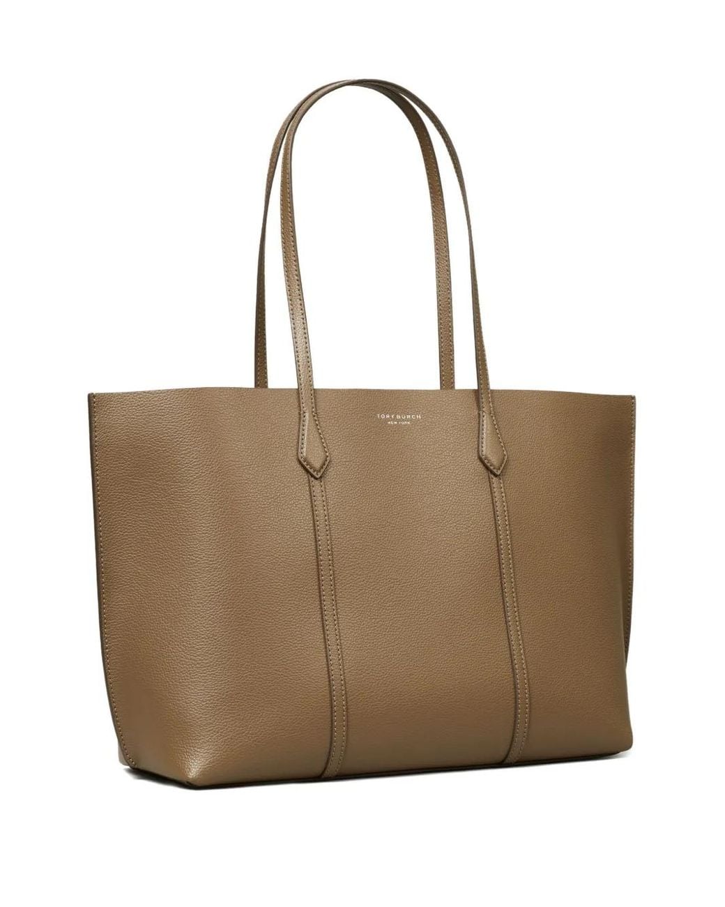 Tory Burch Brown Perry Leather Tote Bag