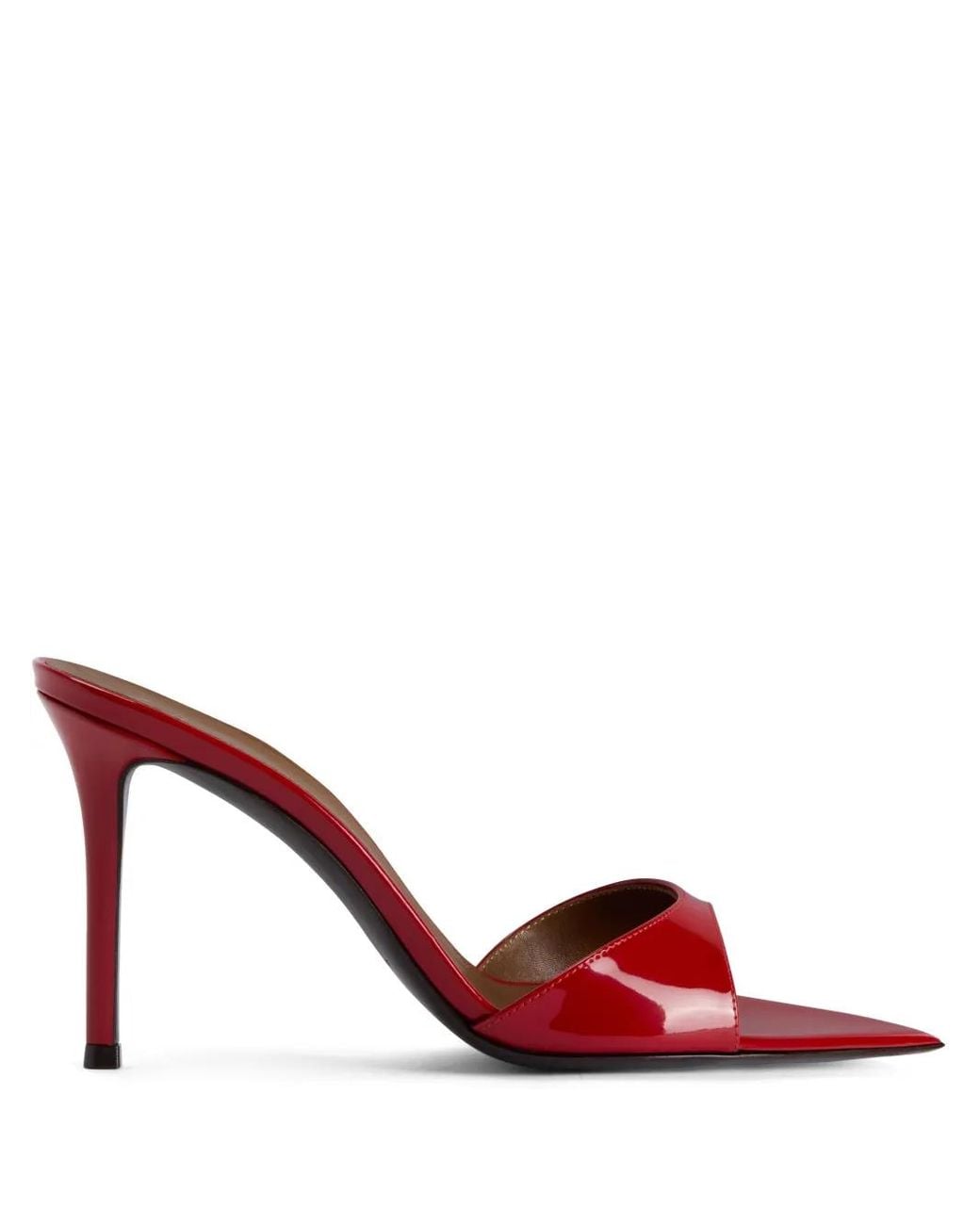 Giuseppe Zanotti Red 90Mm Intriigo Sandals