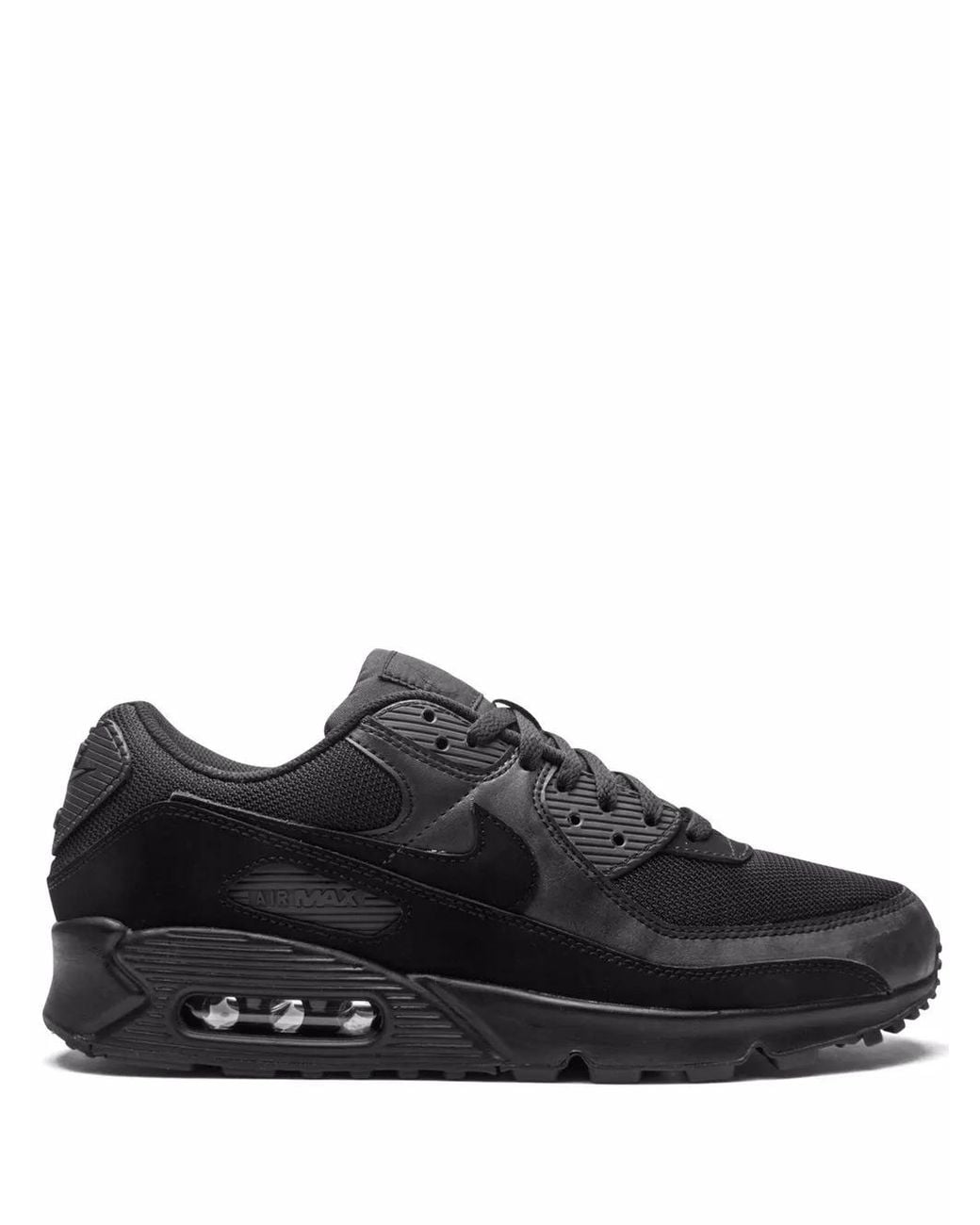 Nike Black Air Max 90 Recraft "Triple" Sneakers