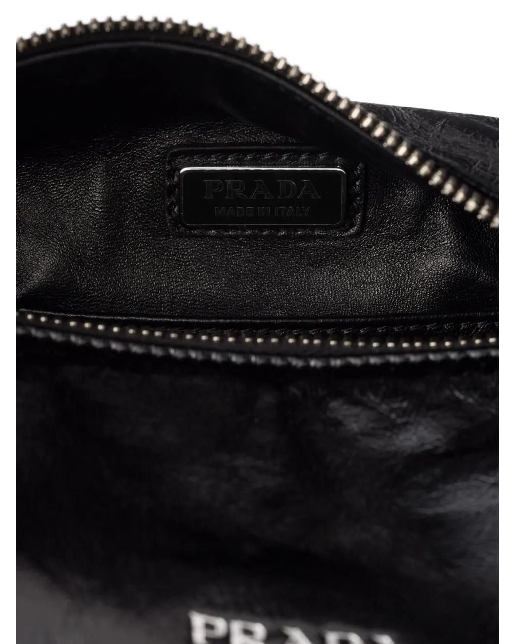 Prada Black Mini Crossbody Bag for men
