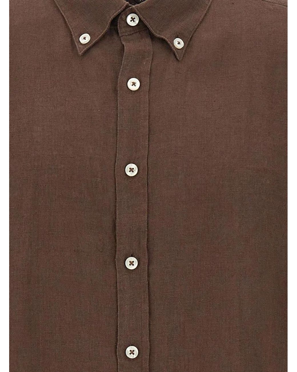 Colmar Button-Down Overhemd in het Brown voor heren