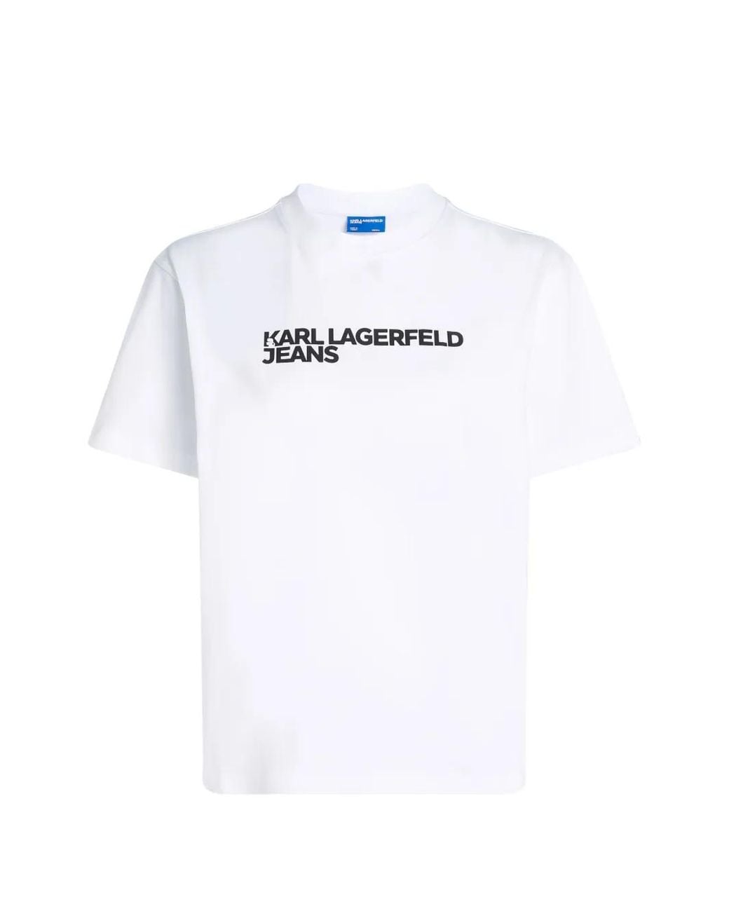 Karl Lagerfeld White Logo T-Shirt
