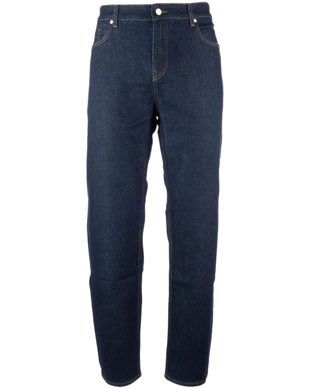 Boss Blue Straight-Leg Jeans for men