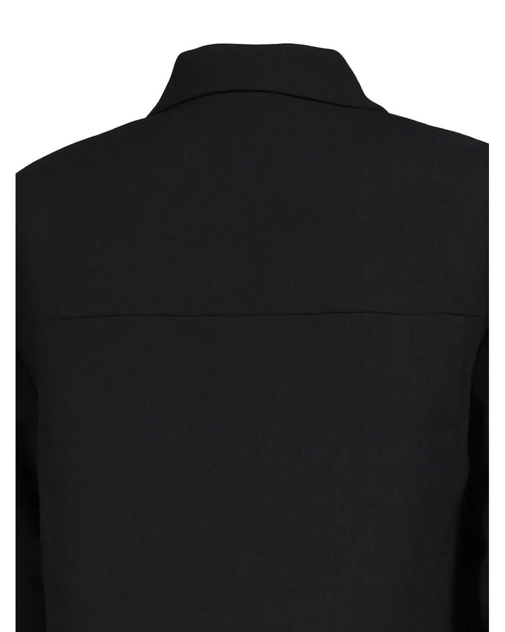 Entire studios Black Cropped Jacket for men