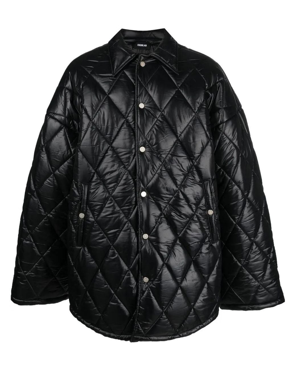 Egonlab Black Diamond-Quilted Jacket for men