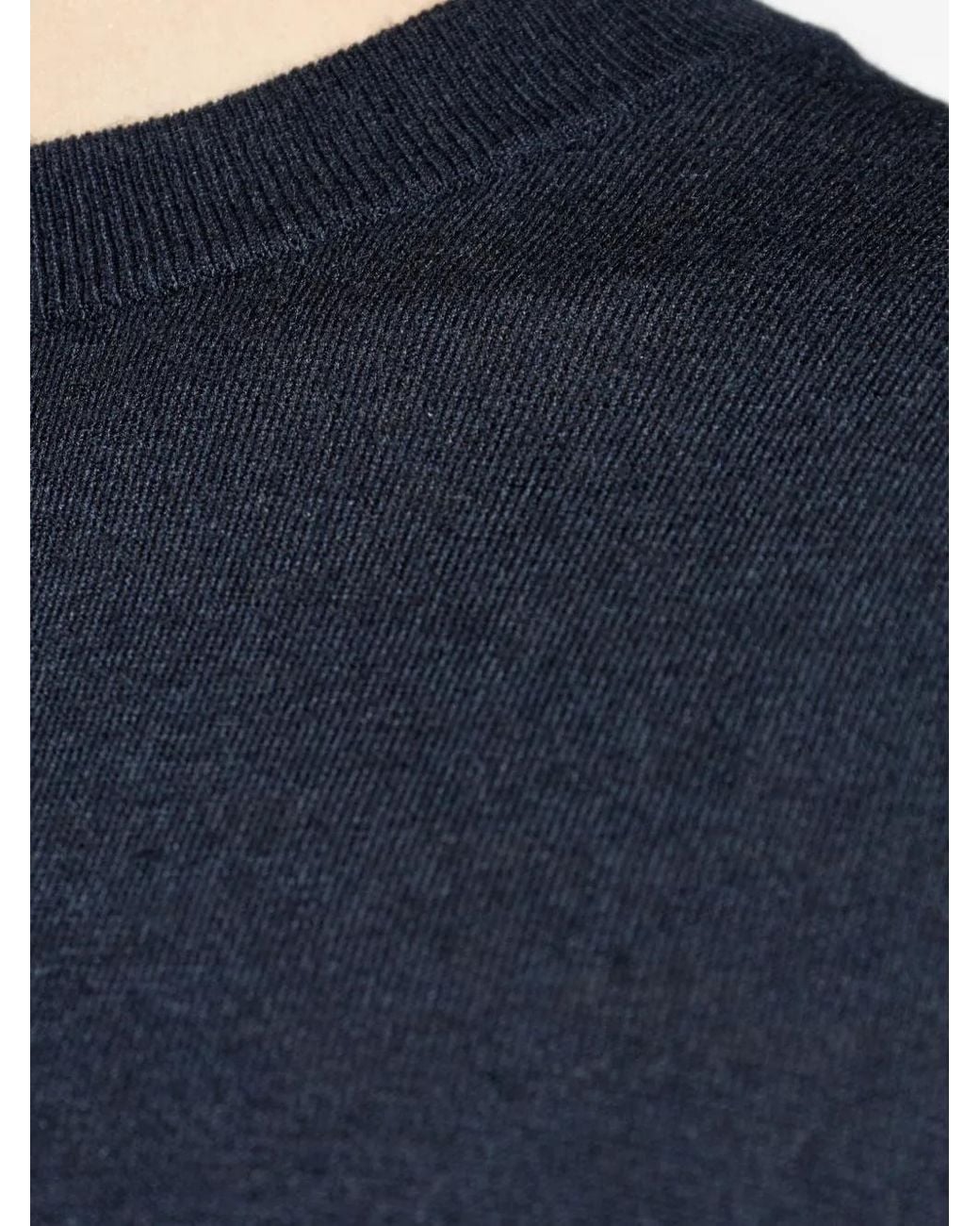 Lisa Yang Blue Crew-Neck T-Shirt for men