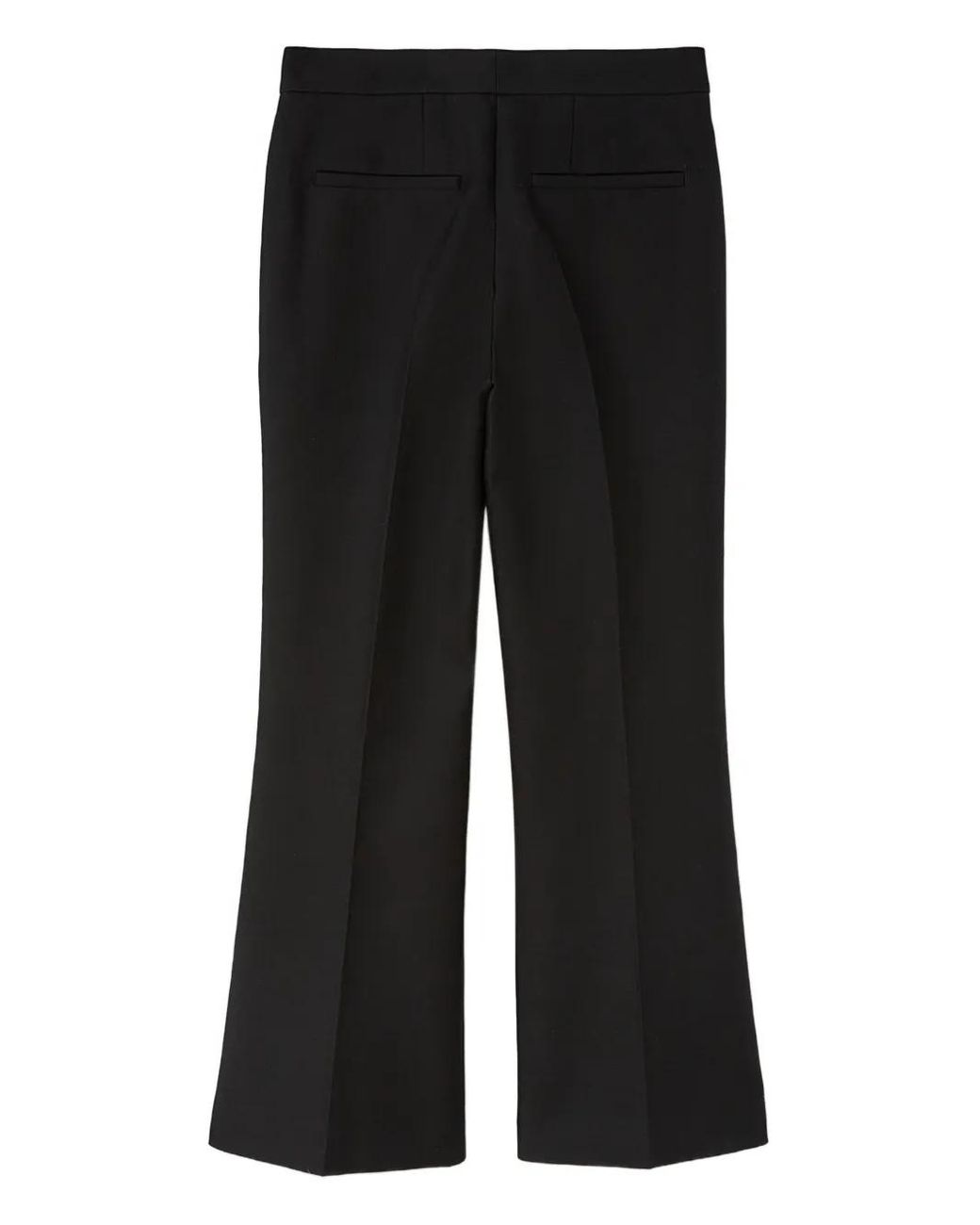 Jil Sander Black Cotton Cropped Trousers