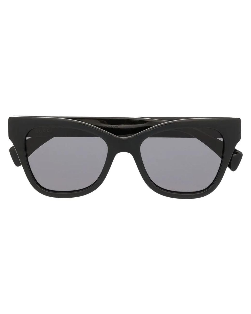 Gucci Black Cat-Eye Frame Sunglasses