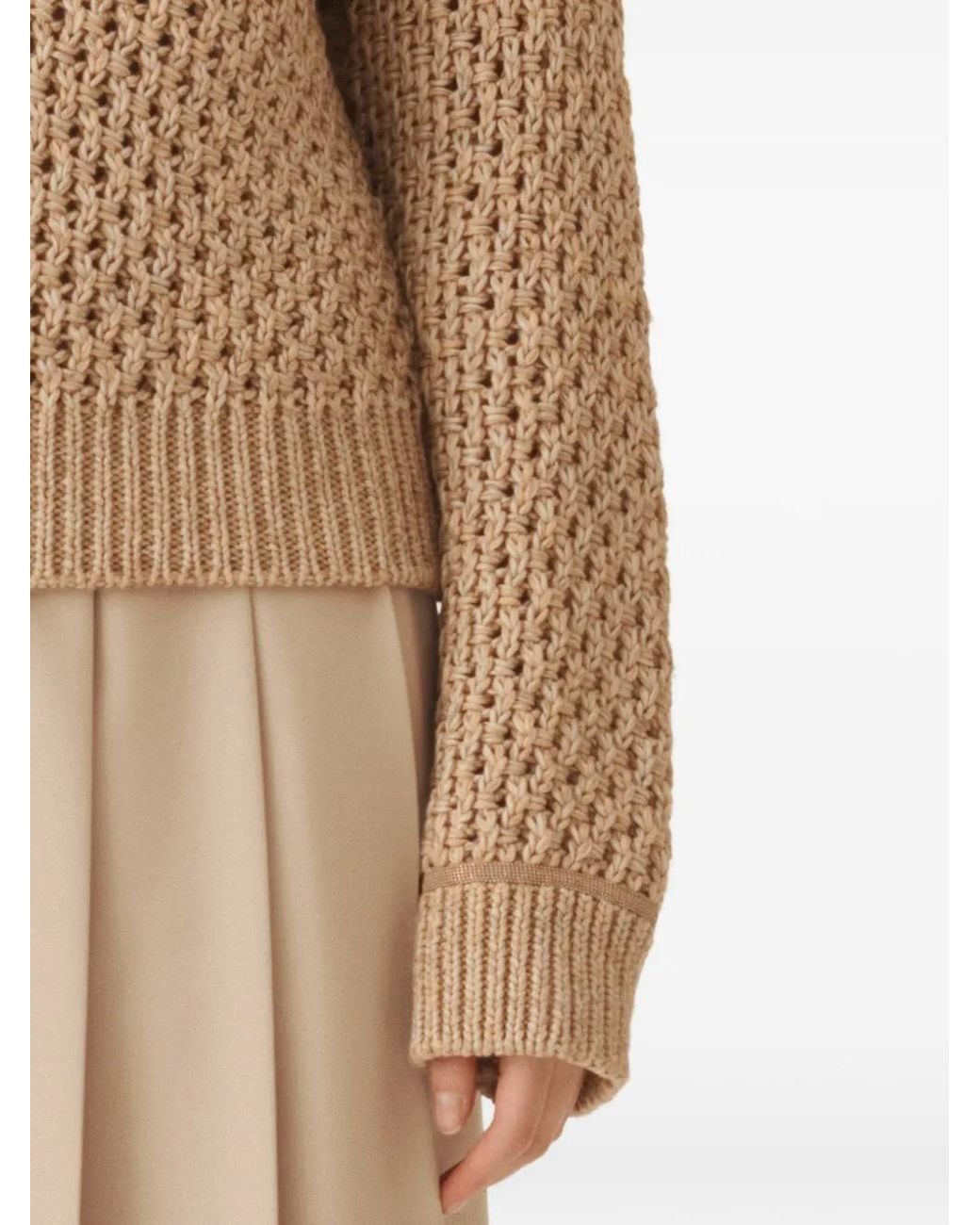 Fabiana Filippi Natural Cotton Sweater