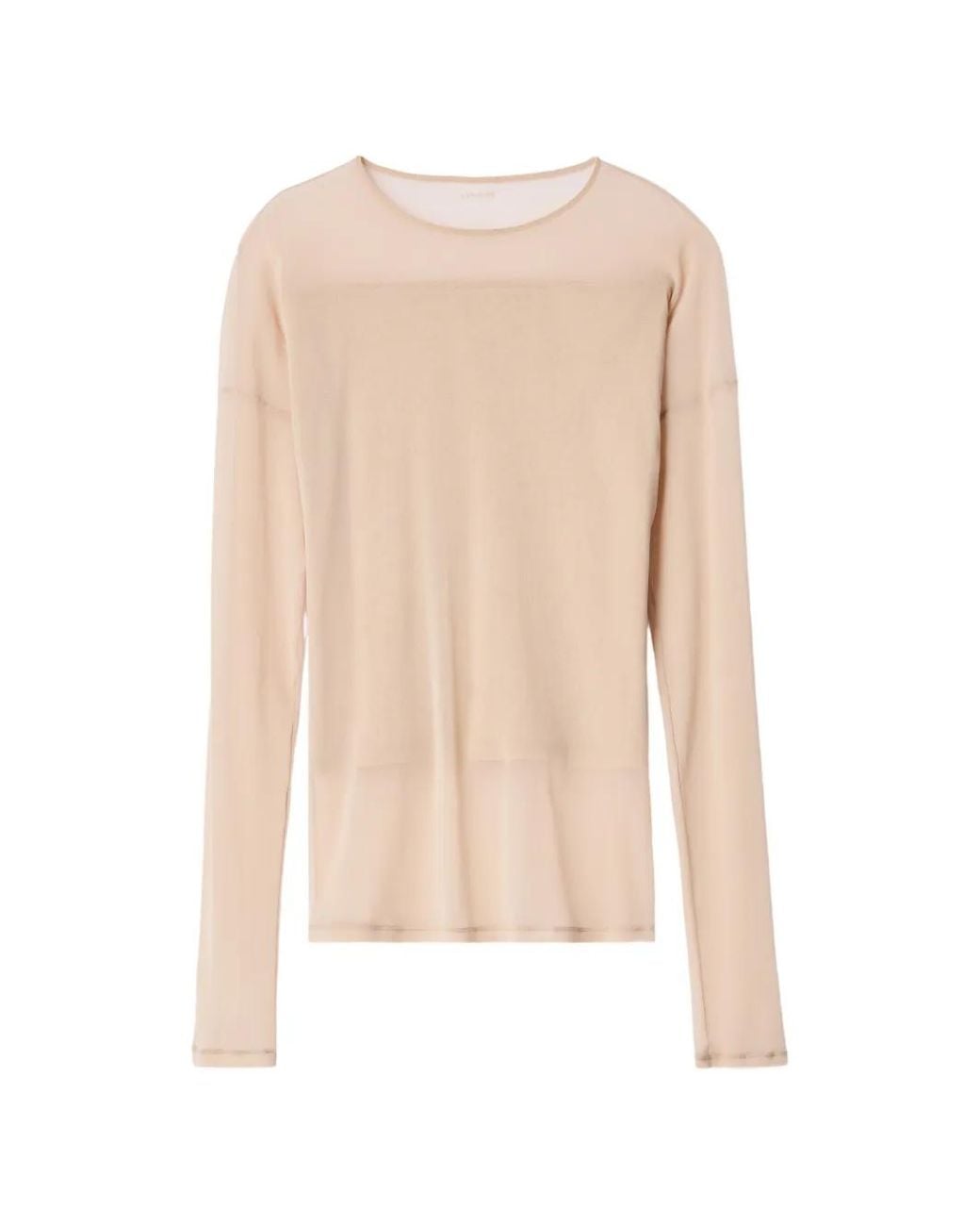 Lemaire White Long-Sleeve Ballerina-Style Top