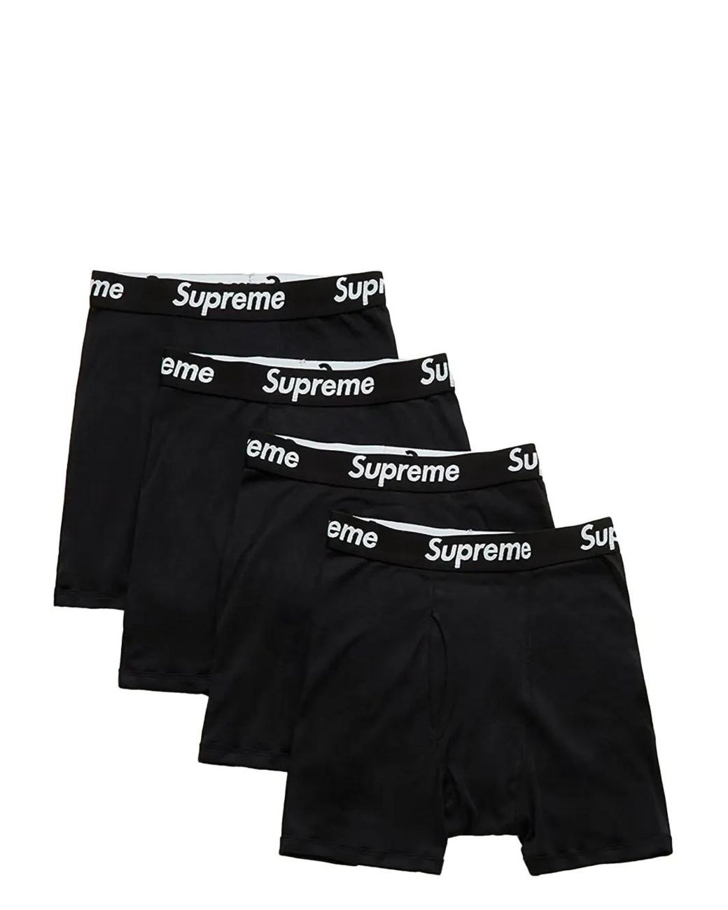 supreme-Black-X-Hanes-Tagless-