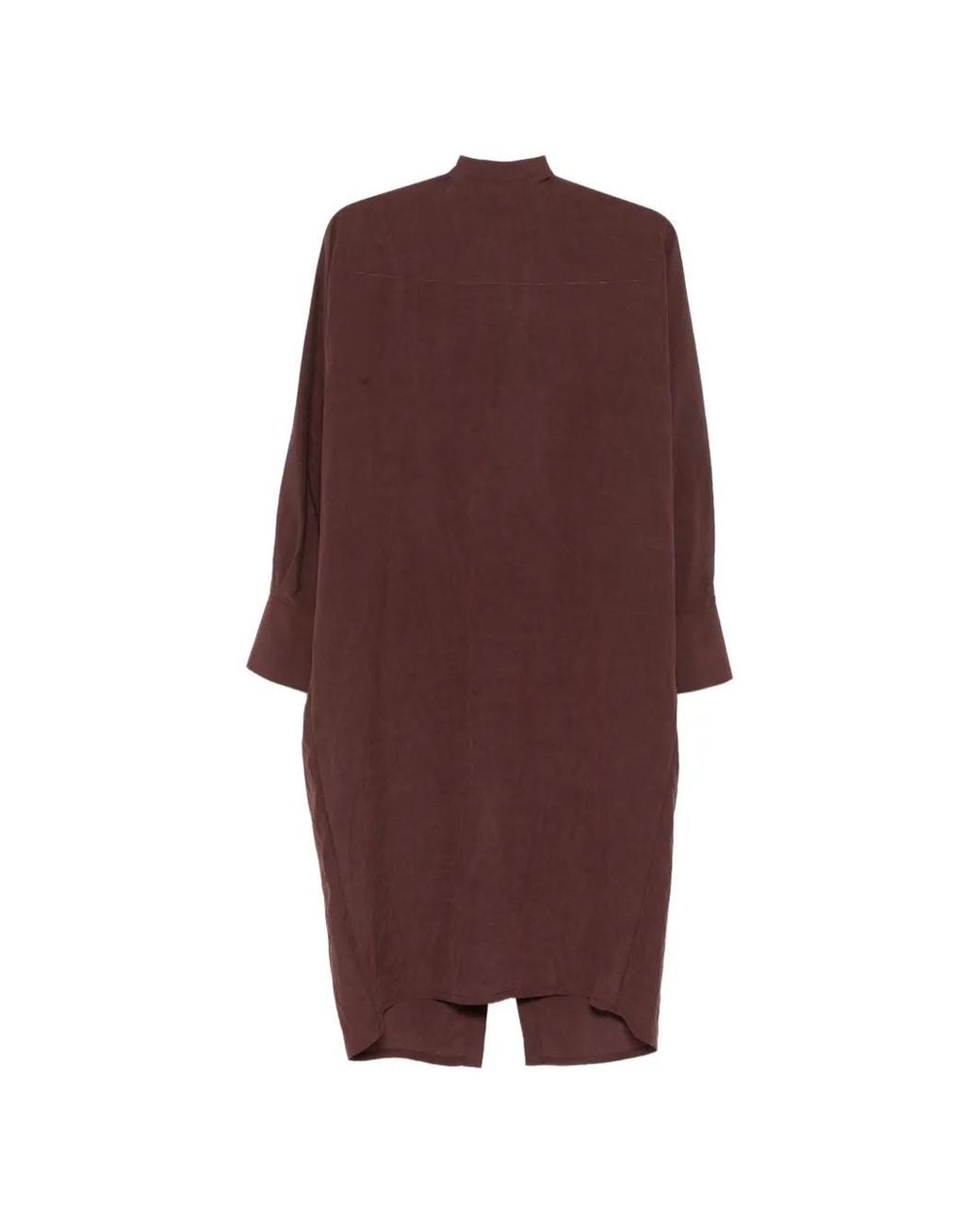 Christian Wijnants Purple Daris Tie-Neck Mini Dress