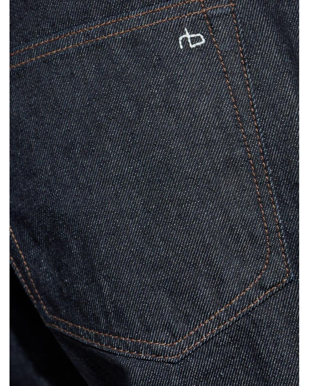 Rag & Bone Blue Fit 4 Workwear Panelled Jeans for men