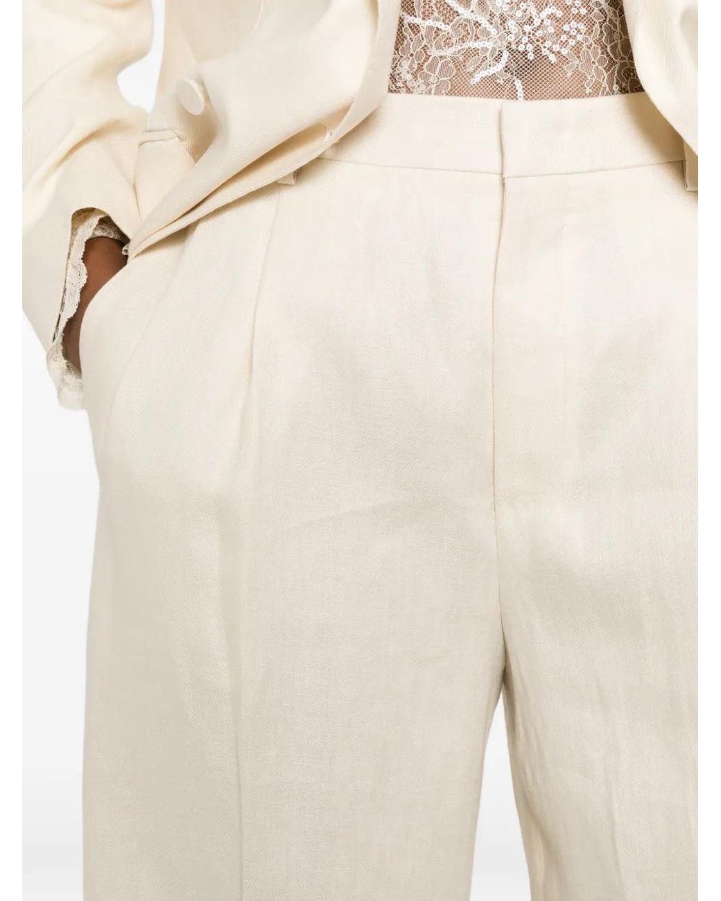 Traje con doble botonadura Tagliatore de color White