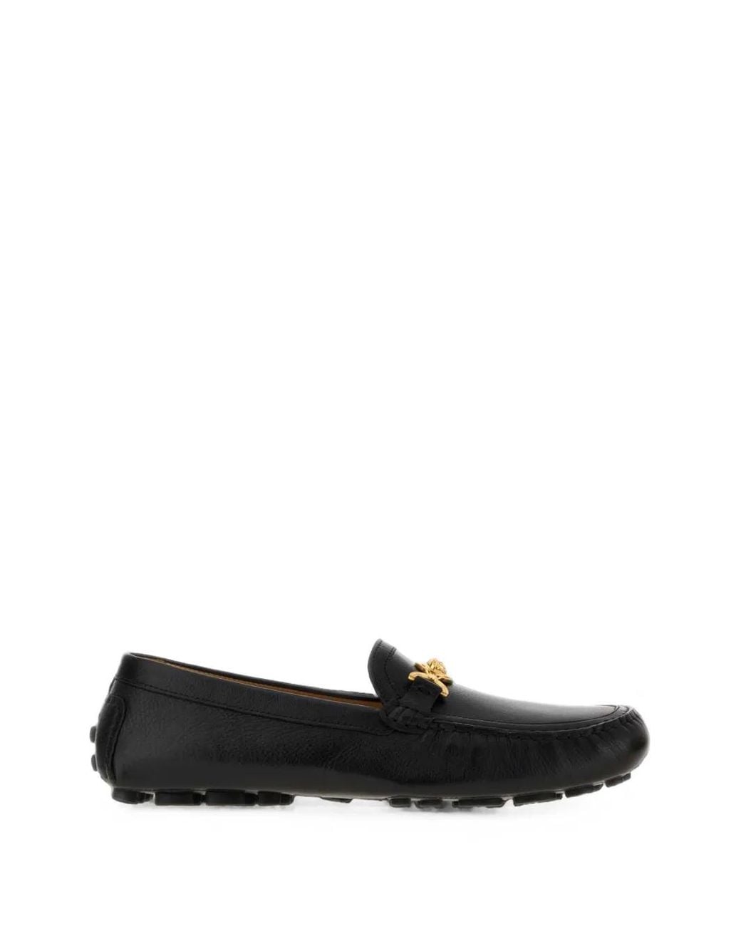 Stringate Robin di Versace in Black da Uomo