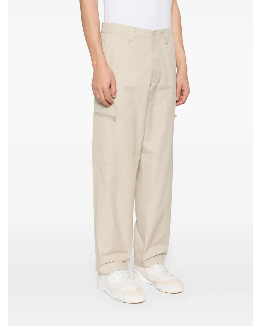 Stone Island Natural `ghost` Regular Pants for men