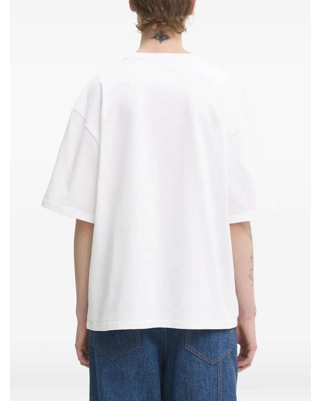 Fiorucci White Graphic-Print T-Shirt