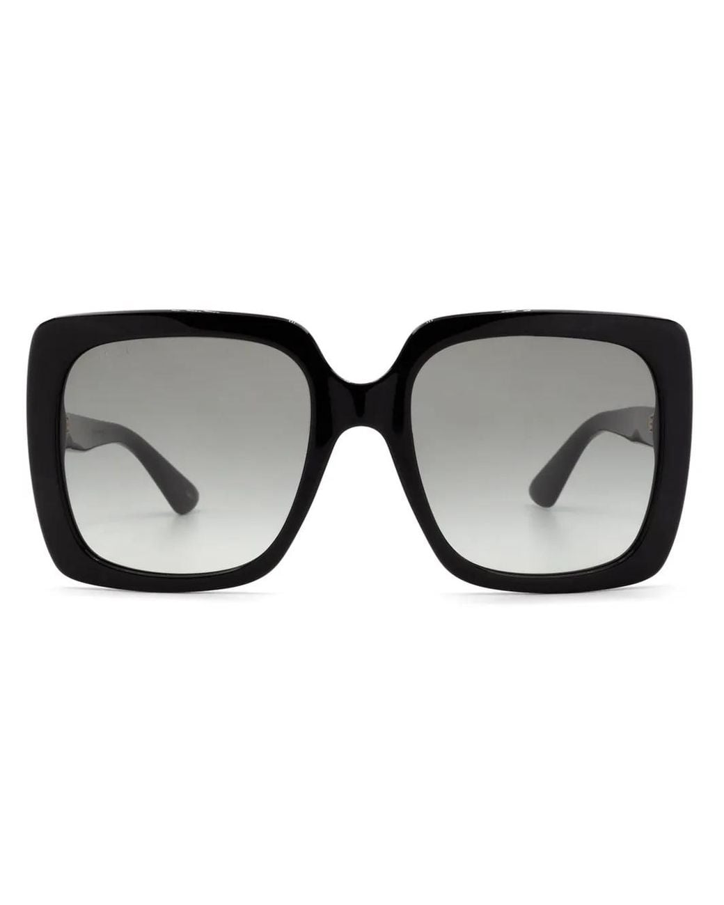 Gucci Black Oversized-Frame Sunglasses