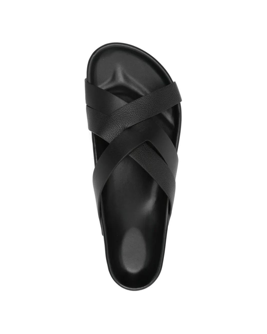 Tom Ford Black Sandales En Cuir for men