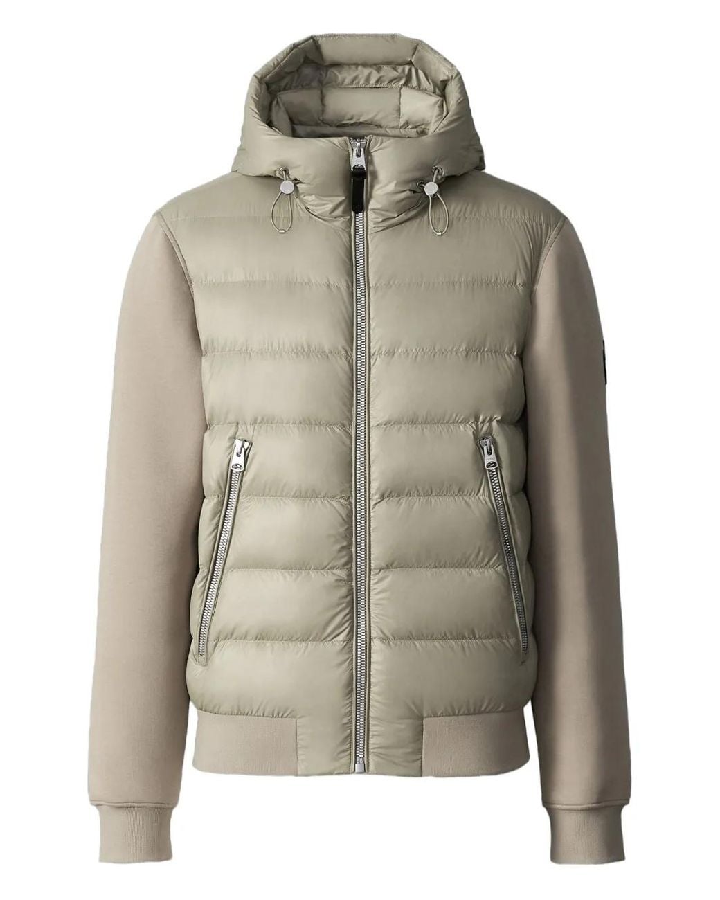 Mackage Green Frank-R Hooded Zip Jacket for men