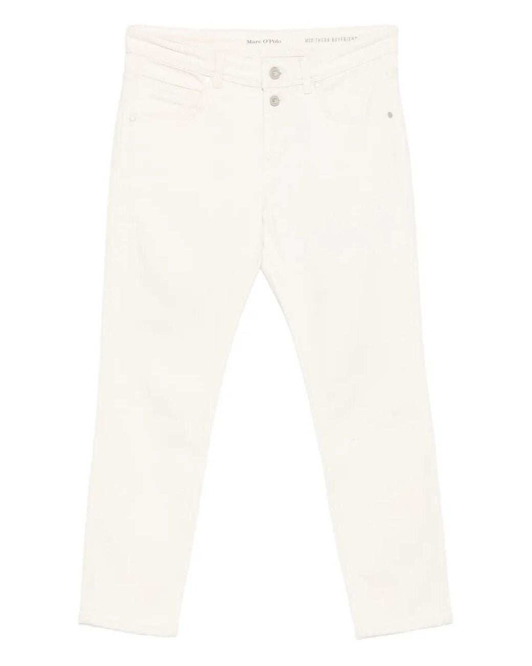 Marc O' Polo White Two-Button Trousers