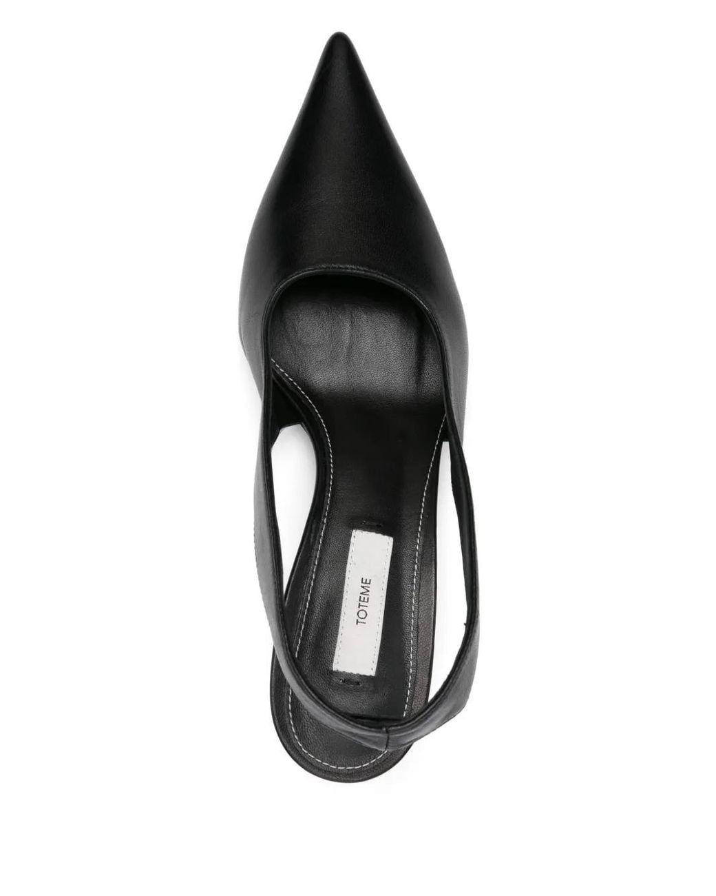 Totême Black Classic Slingback