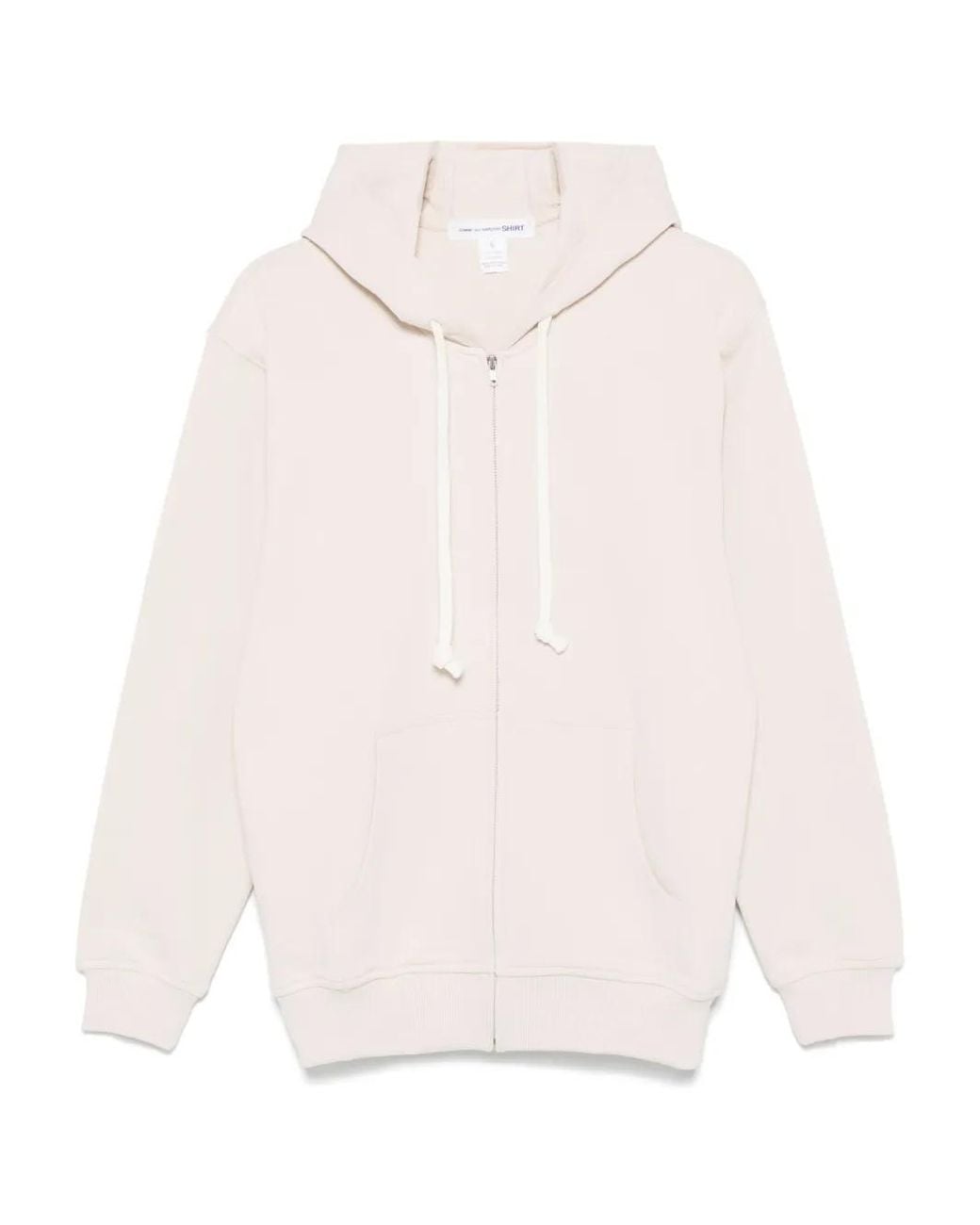 Sudadera De Algodón Con Capucha Comme des Garçons de hombre de color White