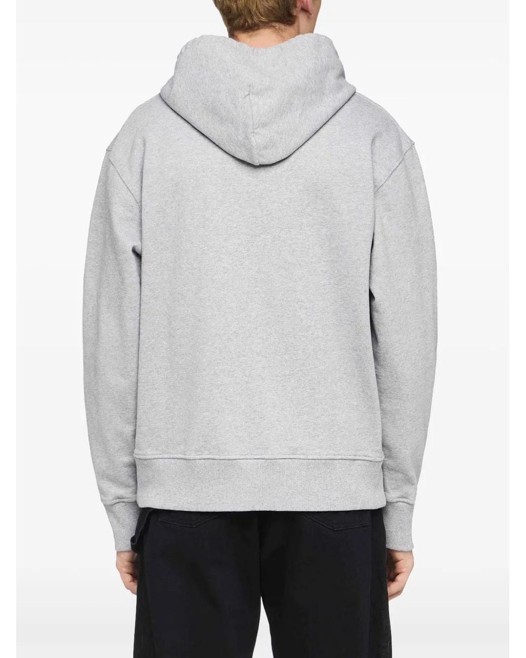 J.W. Anderson Gray Relaxed Fit Hoodie for men