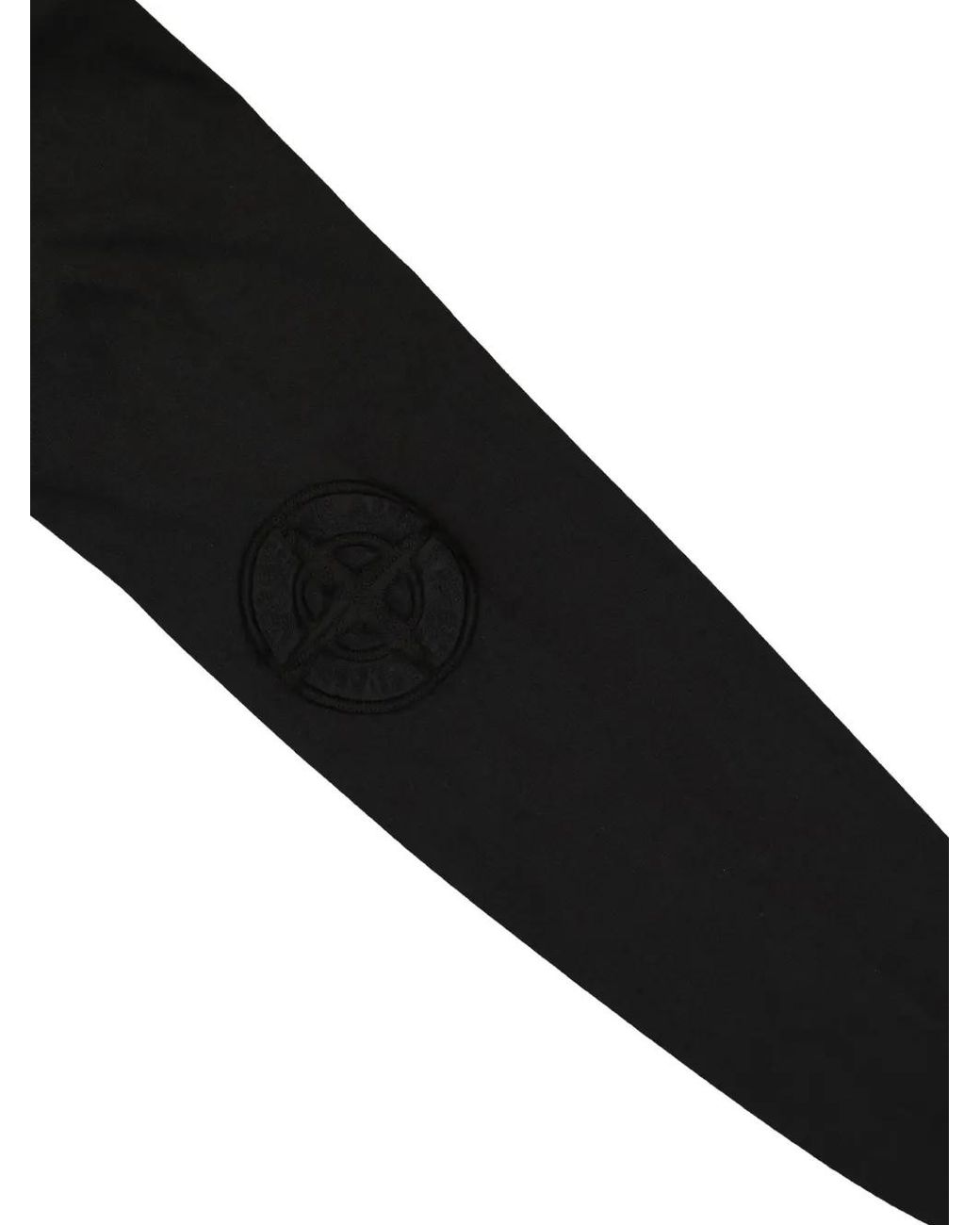 Stone Island Black Compass Cotton Sweatshirt for men