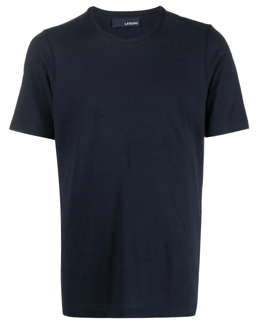 Lardini Blue Jersey Cotton T-Shirt for men