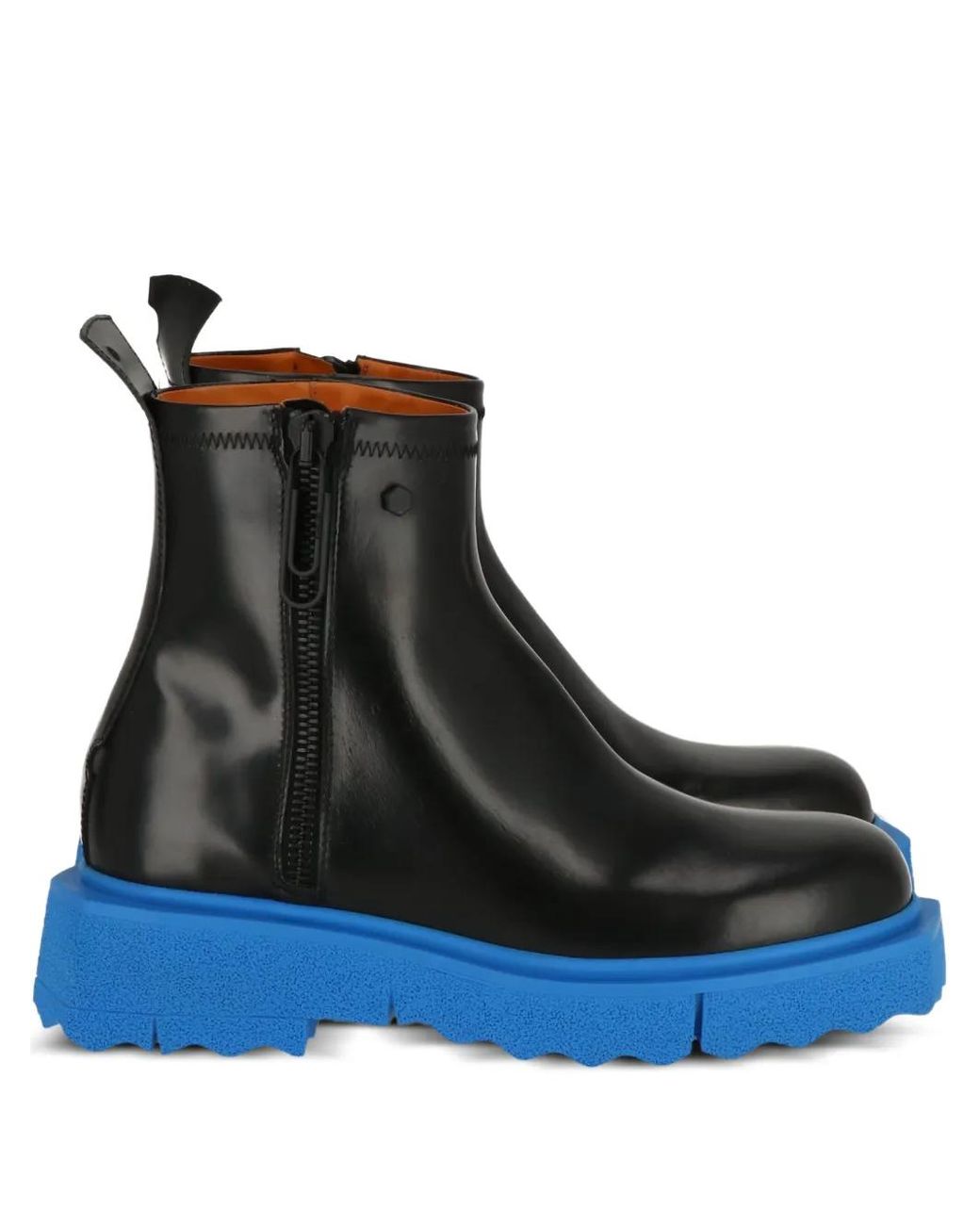 Off-White c/o Virgil Abloh Black Zip-Fastening Boots for men