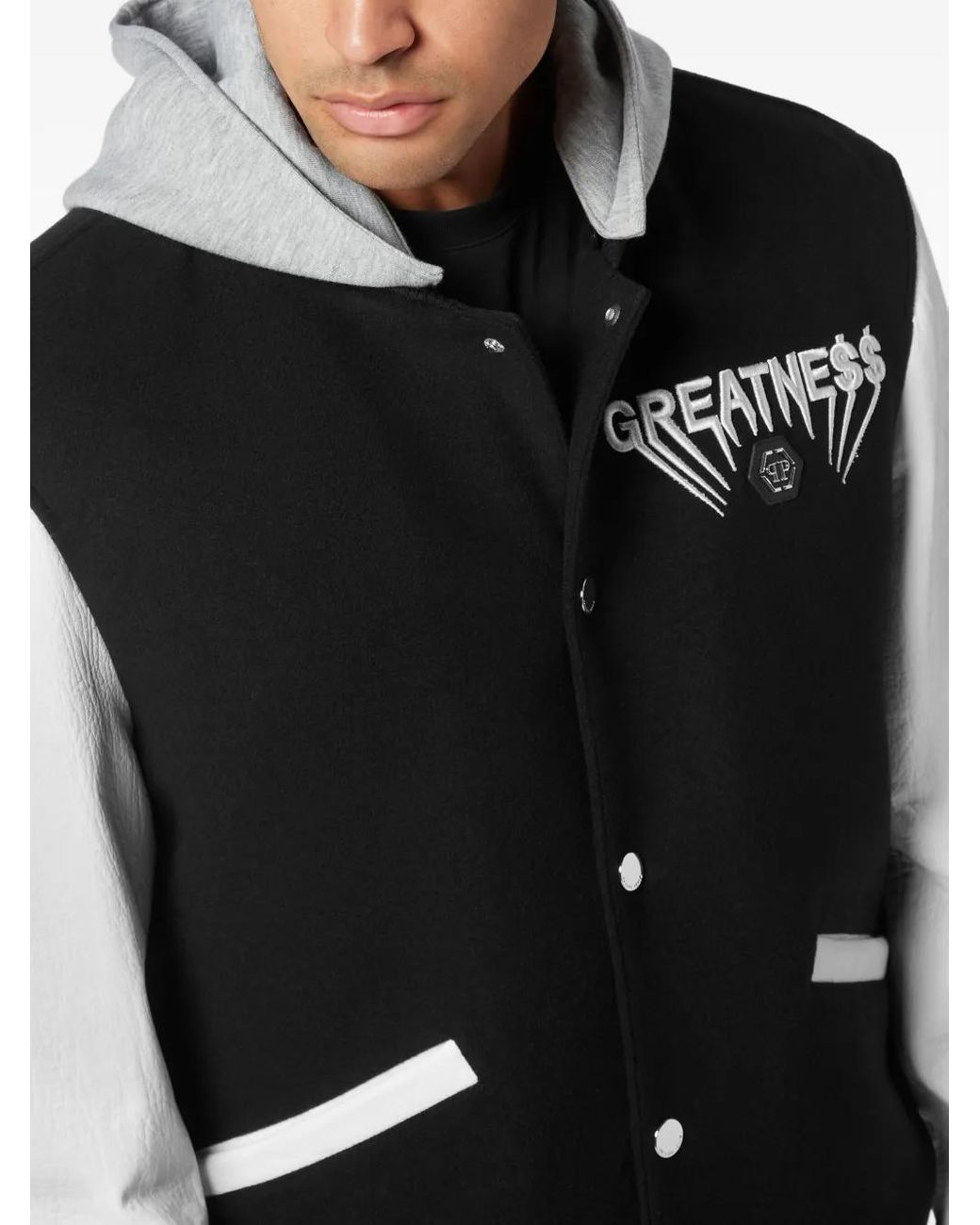 Philipp Plein Black Jackets for men