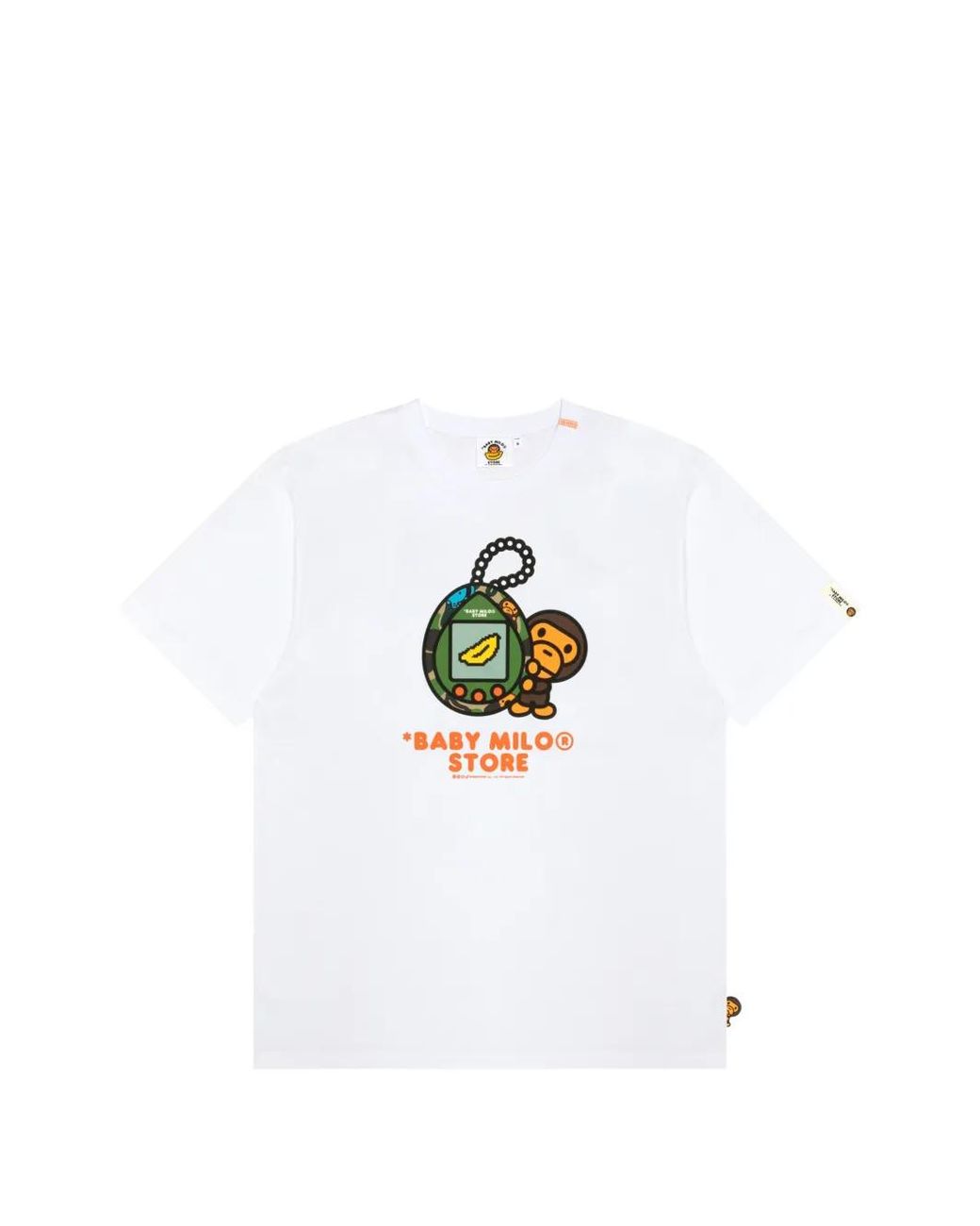*BABY MILO® STORE BY *A BATHING APE® White Graphic-Print T-Shirt