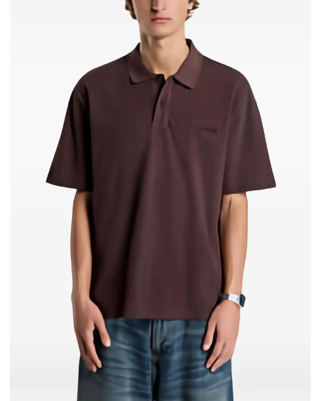Polo Wayne Carhartt de color Brown