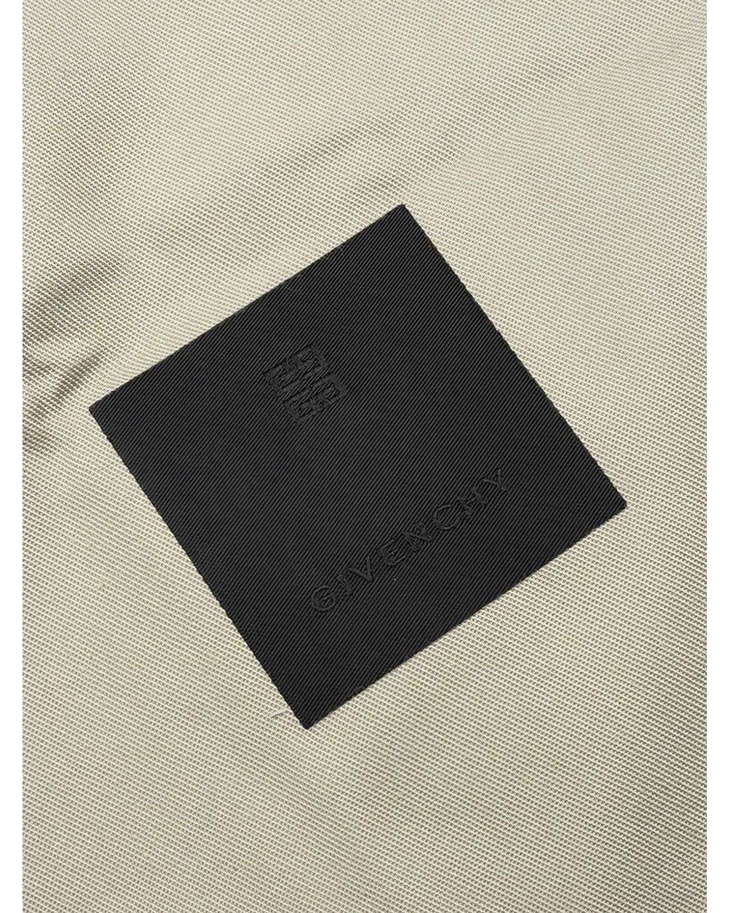 Givenchy Flight Hemd Mit Logo-Print in Natural für Herren