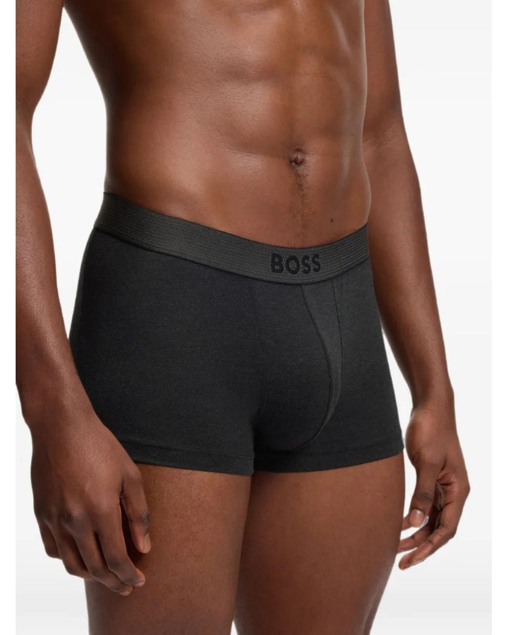Boss Black Three-Pack Of Stretch Trunks for men