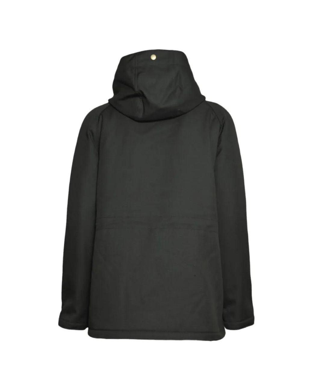 Equipe 70 Black Button-Up Hooded Coat