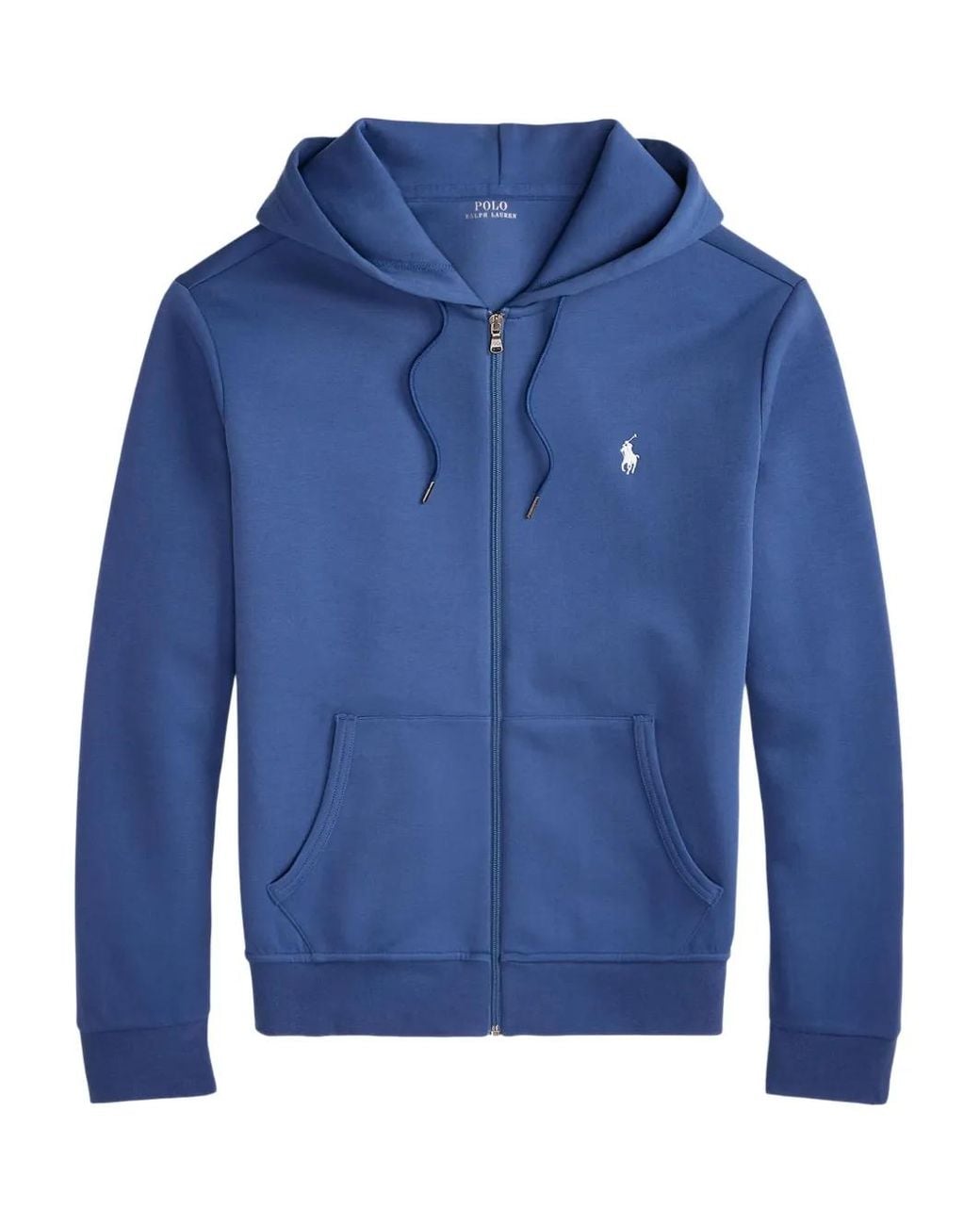 Polo Ralph Lauren Blue Zip-Up Hoodie for men