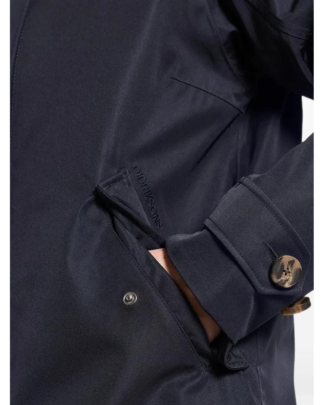 Parka Luna Con Capucha Didriksons de color Blue