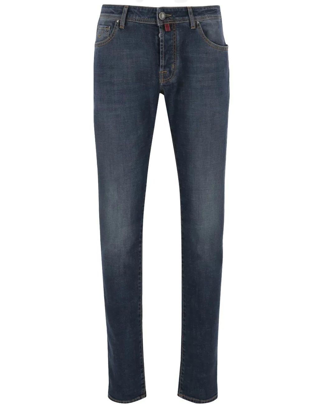 Jacob Cohen Blue Stretch Cotton Jeans for men