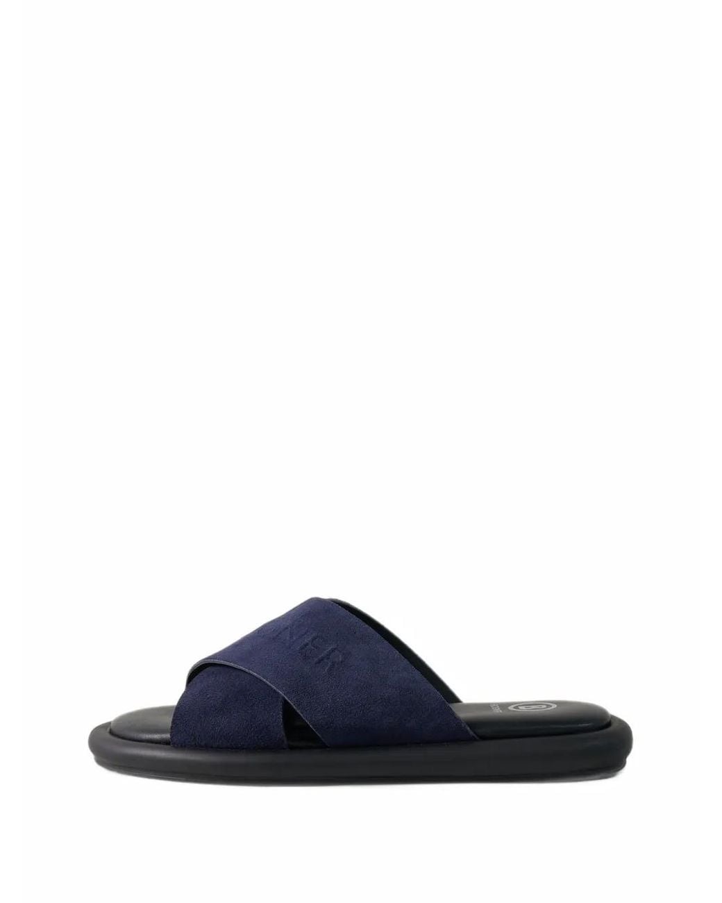Bogner Blue Portofino Crossover-Strap Sandals for men