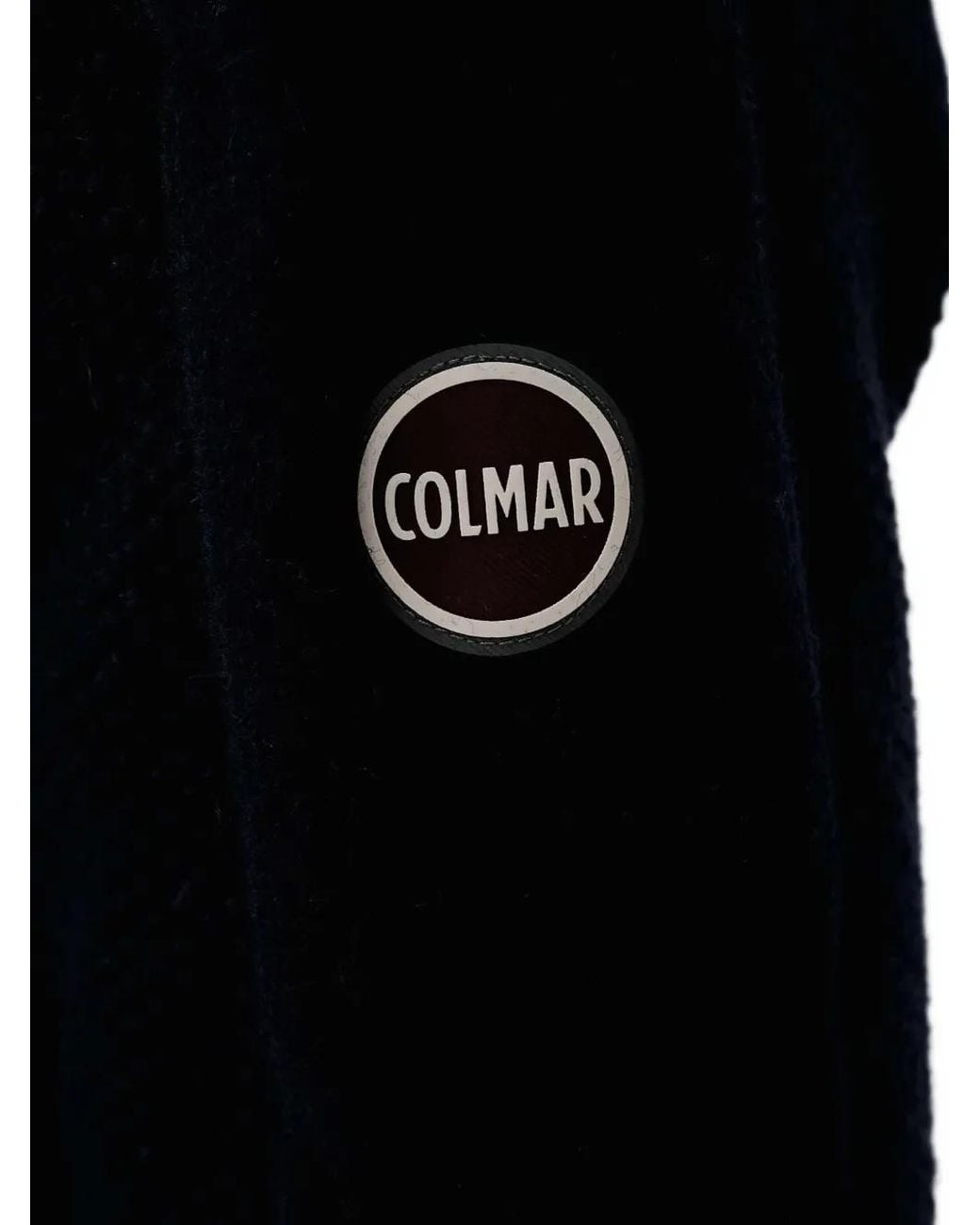 Colmar Black Cable-Knit Sweater for men