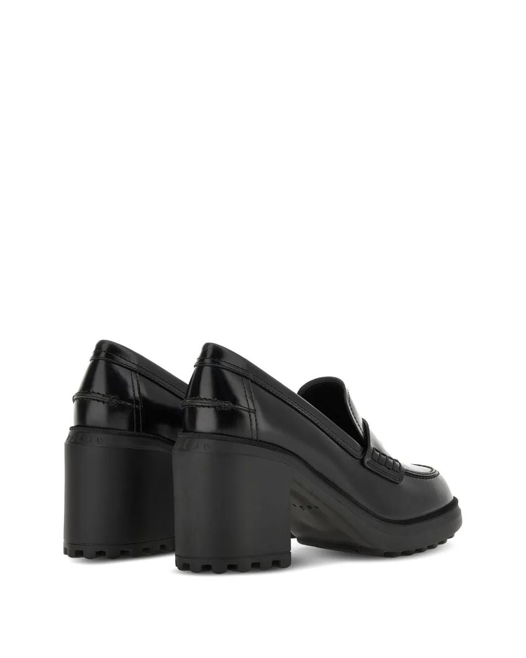 Hogan Black H724 Loafers