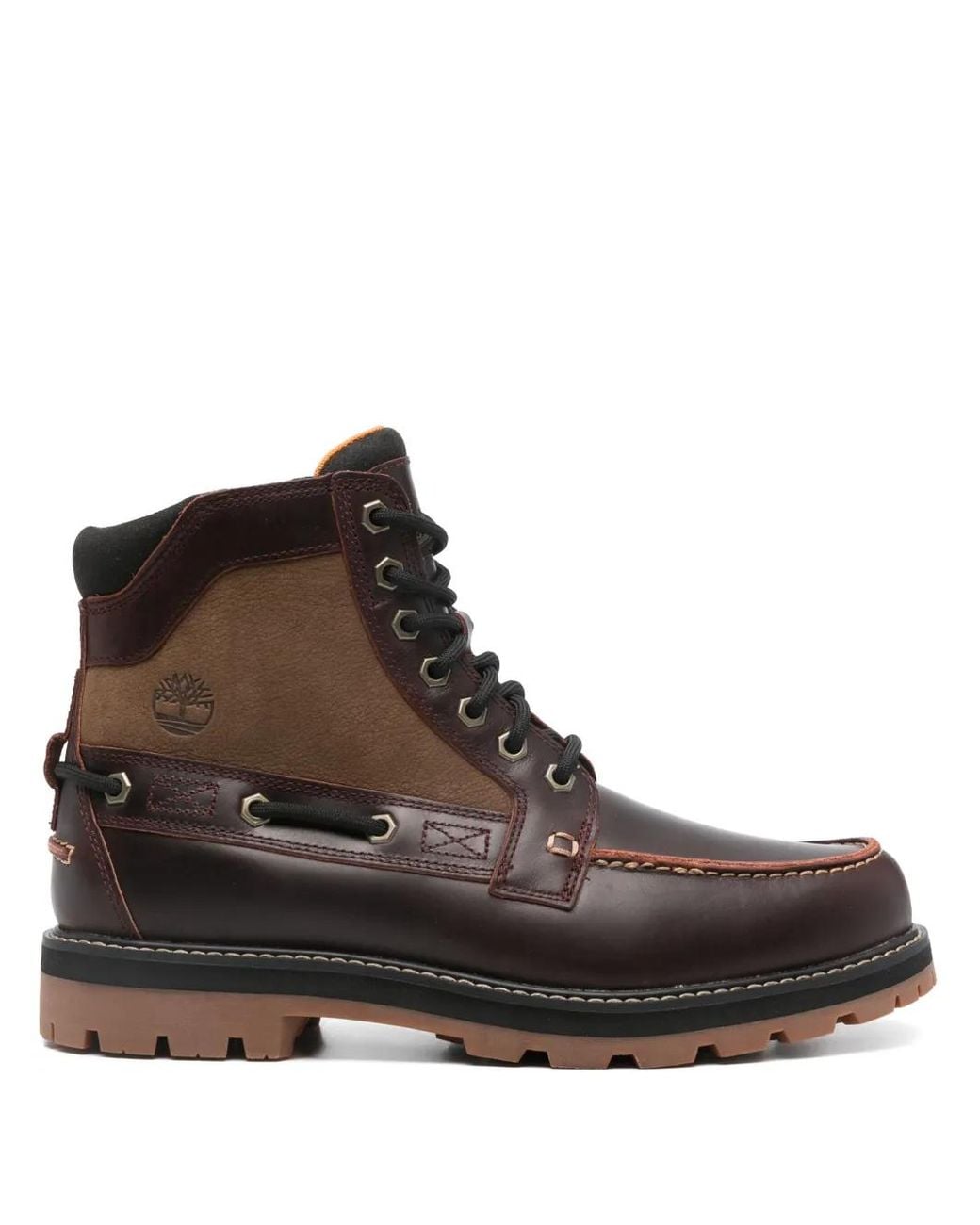 Timberland Brown Britton Road 7-Eye Boots for men