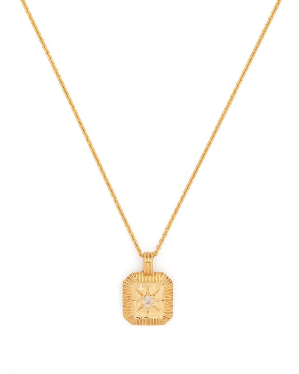 Missoma Metallic June Birthstone Pendant Necklace